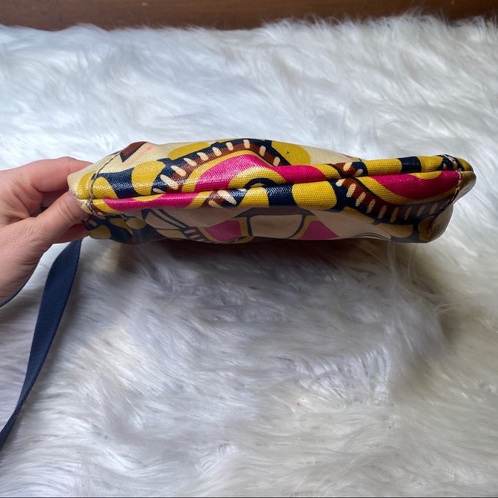 Fossil Key-Per Coated Pattern Multicolored Adjust… - image 3